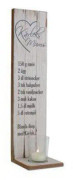 Lampett / Ljusstake "Kärleksmums"