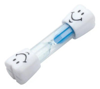 3min Smiley Barntimer Blå Sandtimer