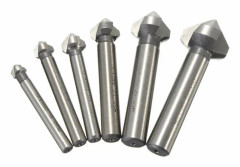 Borr, metallborr, fräsborr, 6-delad fräsning