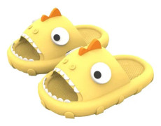 Söta Cartoon Haj Sandaler, Småbarns Slide Sandaler, Barn Sommar Sl