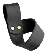 Medeltida Sword Slida lass Warrior Retro Style Skida Hållare Black