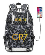 Cristiano Ronaldo Ryggsäck Cr7 Fotboll Ryggsäck . v