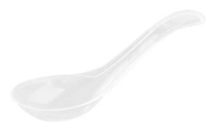 Genomskinliga plastskedar - Tåliga genomskinliga plastteskedar (50-pack