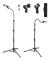 Stage Host Mic Stand Mic Stand Stand för Live Recording Stativ Mic Stand för Karaoke