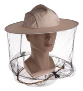 Anti-bihatt Biodlingsskyddshatt 1 st Ljusbrun cowboy-bihatt
