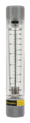 LZM-25G akryl plexiglas rör typ vätskeflödesmätare flödesmätare för vatten hona G1in(5-50GPM)