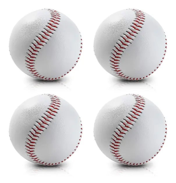 4 Pieces Sports Baseball Game Dedikerad spelboll