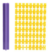 1 set kakstämplar, DIY-bakningskakform, nummeralfabetsstämplar