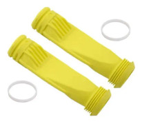 Set med 2 W69698 långlivsmembran med ring för Zodiac Barracud