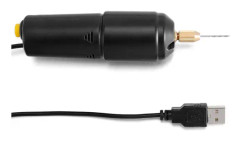 Mini Elektrisk Borr Bärbar USB-Borr med 3 st Bits Hantverk Rotar