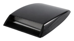 1x Universal Car Dekorativt Luftflöde Intag Skopa Motorhuv Vent Cover Huva svart