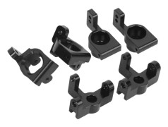 Framsäte baksäte C-format säte Passar för WLtoys 1:14 144001 RC-bil (Svart )