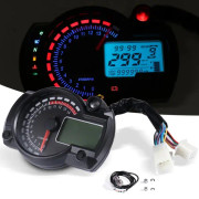 Universal motorcykelhastighetsmätare 7 färger, 15000RPM digital LCD