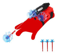 Blaster Spider-Man Launcher med 3 spindelnätpilar utomhusleksak