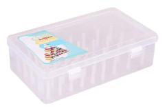 Transparent Förvaringslåda, Sybox, Syförvaringslåda, Sytråd