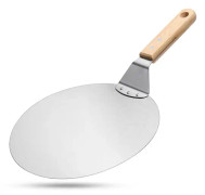 Pizzaskyffel med trähandtag Pizzaspad 43cm x 25 cm -,ZQKLA