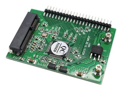 Laptop Msata till Ide-adapter, konverterar 2,5 tums Serial Ata Hdd hårddisk