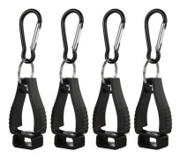 Handskhållare, (Svart) Handskhållare Clip, 4 stycken Glo DXGHC