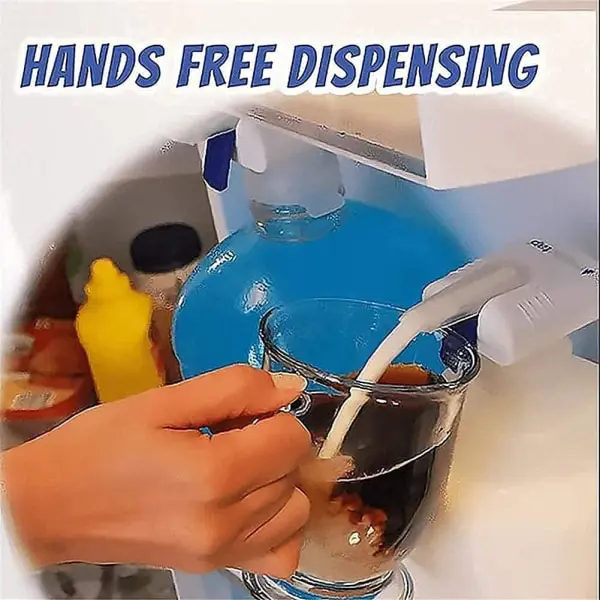 Mjölkdispenser Kylskåpskran Automatisk 2st, Mini Ölfat Dispensrar, Bärbar Mjölk Juice Öldrycksdispenser för Kylskåp Utomhus Hem Kök