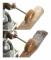 80-pack poleringsskivor för Dremel roterande verktyg - 25 mm