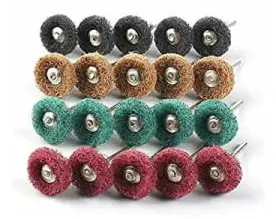 80-pack poleringsskivor för Dremel roterande verktyg - 25 mm