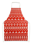 1 st Julköksförkläde Röd God Julförkläde Nyhet C