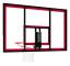 Spalding Basket Ryggbräda Combo 44´´ Röd