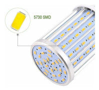LED-lampa, E27 60W 6000K 5850LM 550W motsvarande konvertering