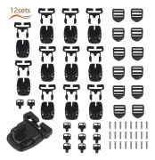 12-pack Spa-lockar, Hot Tub-lockar, Badkarssäkerhetsremmar, Spännen (FMY)