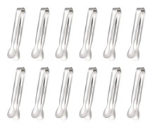 Ice Tongs Socker Tongs, Rostfritt stål Mini Servering aptitretare