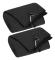 2-pack 16\" x 24\" Tri-fold golfhanddukar, premium mikrofibertyg