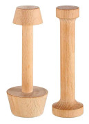2 stycken träpajstötarsats pajform träform tårtstöt bakverk verktyg pajstöt DIY