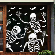 Halloween-fönsterdekaler, Halloween-spökhusfesttillbehör