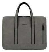 Q5 PU Waterproof and Wear-resistant Laptop Liner Bag, Size: 14 / 14.6 inch(Dark Gray)