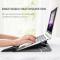 4 in 1 Universal Laptop Holder PU Waterproof Protection Wrist Laptop Bag, Size: 17 inch(Brown)