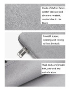 Baona Laptop Liner Bag Protective Cover, Size: 15.6 inch(Lightweight Blue)