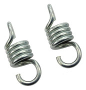 Set med 2 fjädrar för hängmatta, Stål, 8 mm, Silver