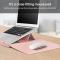 13 inch Multifunctional Mouse Pad Stand Handheld Laptop Bag(Green)