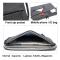 Zipper Type Polyester Business Laptop Liner Bag, Size: 13.3 Inch(Rose Red)