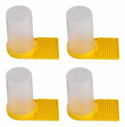 Bee Water Dispenser, Bee Water Dispenser, Plast, Bee Water Dispenser, Biodling, Biodlingsdryck, Biodlingsverktyg, paket med 4