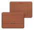4 in 1 Universal Laptop Holder PU Waterproof Protection Wrist Laptop Bag, Size: 17 inch(Brown)