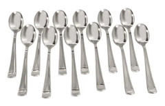 Bristol Novelty Silver Plated Engångsskedar (Förpackning om 12) På