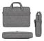 Multifunctional Wear-resistant Shoulder Handheld Laptop Bag, Size: 17 - 17.3 inch(Gray)