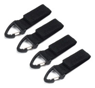 4 st Tactical Nylon, Tactical Karabinkrok, Hängande Molle,