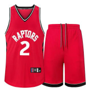 IC Aveki Baskettröja för Män, Tröja för 2 Raptors, Modebaskettröja, Present till Basketfans, Röd, Xl CNMR