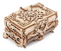 Trämekanisk 3d Antik Box Handmonterad Smyckeskrin Pussel Kreativ Present Trä Drivmodell