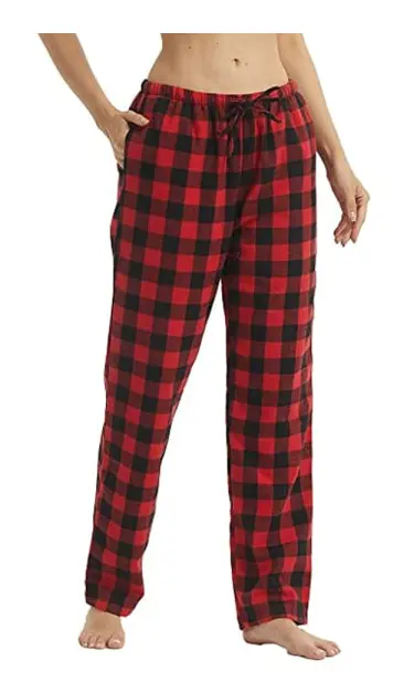 Dam Pyjamasbyxor Sovkläder Buffalo Pläd Pyjamas