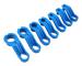 7PCS AC Bränsleledning Koppla Ur Verktyg Bränsleledning Armbåge Koppla Ur Verktyg Set Blå Ersättning för Ford och Chrysler, Modell: Blå 12