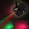 LED Laser Projektorlampa RGB Dekoration Fest Disco DJ klubb stjärnljus med fjärrkontroll Jul trädgård