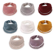 Baby Drool Bibs 8 Pack Baby Bibs För Pojkar Flickor Justerbar Baby Bibs Set För Tandsprickning Och Dreglande, Mjuk Absorberande, Multi-use Scarf Bibs